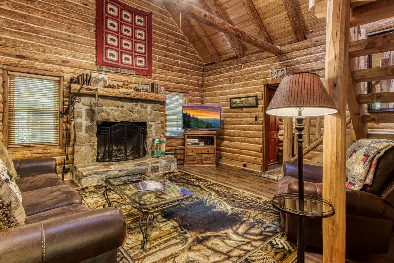 Very Private, Real Log Cabin With Hot Tub! سيفيرفيل المظهر الخارجي الصورة